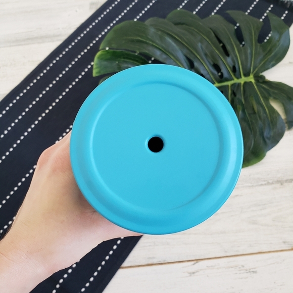 Starbucks| 16 Oz Grande Blue Stainless Steel Tumblr No Straw - Picture 5 of 8